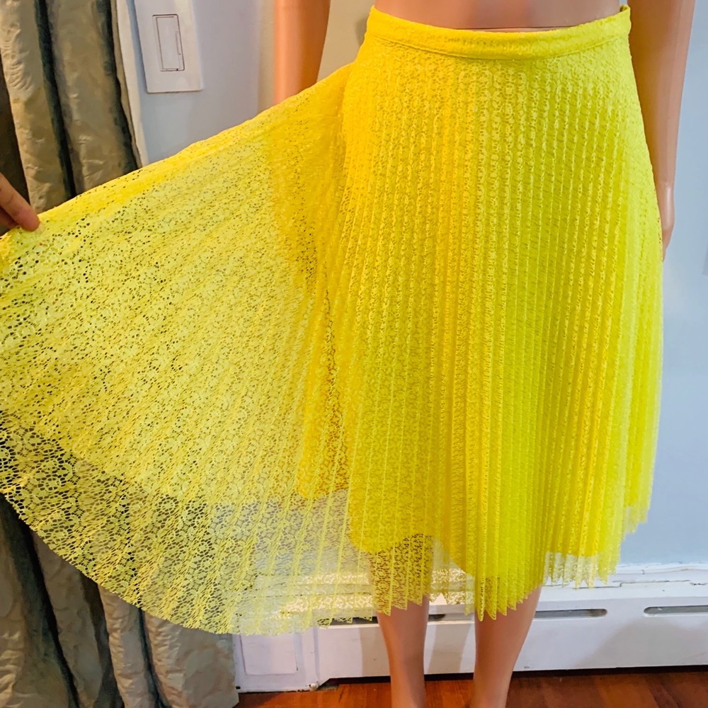 Boho Pleated Skirt